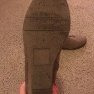 Merona Shoes - Merona wedge booties Merona Shoes - Merona wedge booties